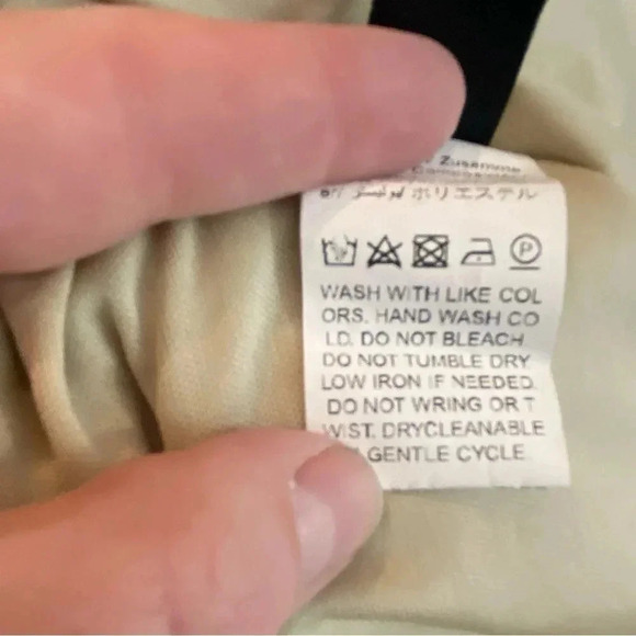 SOLD SHEIN Curve 2X Surplice Tunic Pullover Eyelash Fringe Long Sleeve Lined - Picture 6 of 6